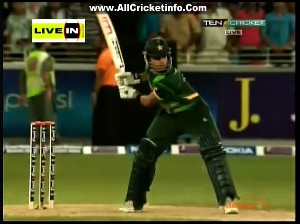 Pakistan Vs Australia T20 Match Super Over 7 Sep 2012