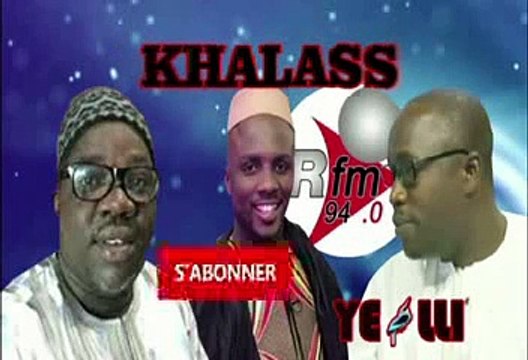 Khalass Rfm du 29 Juillet 2019 avec Mamadou Mouhamed Ndiaye, Ndoye Bane et Aba no Stress