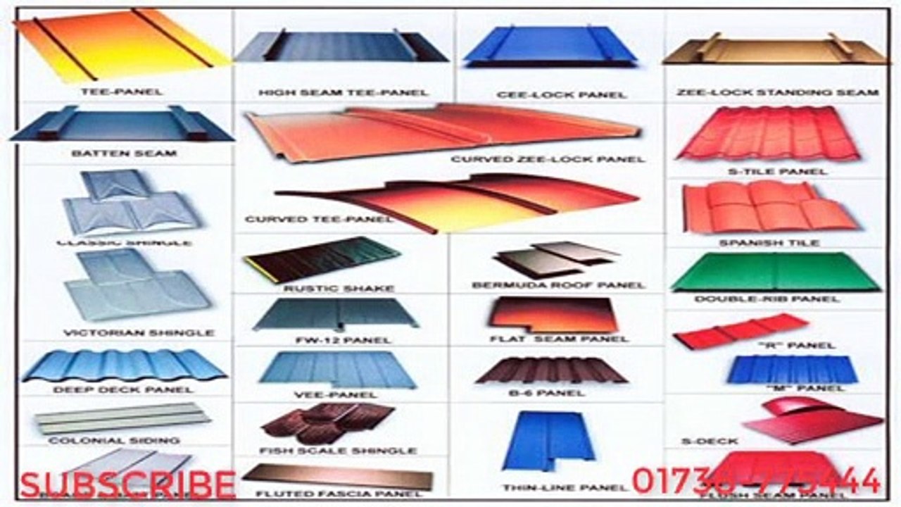 Sandwich panel and roof tiles systems !!!