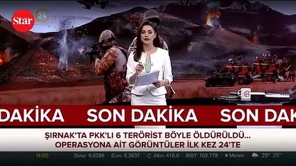 Şırnak’ta 6 PKK’lı terörist böyle öldürüldü