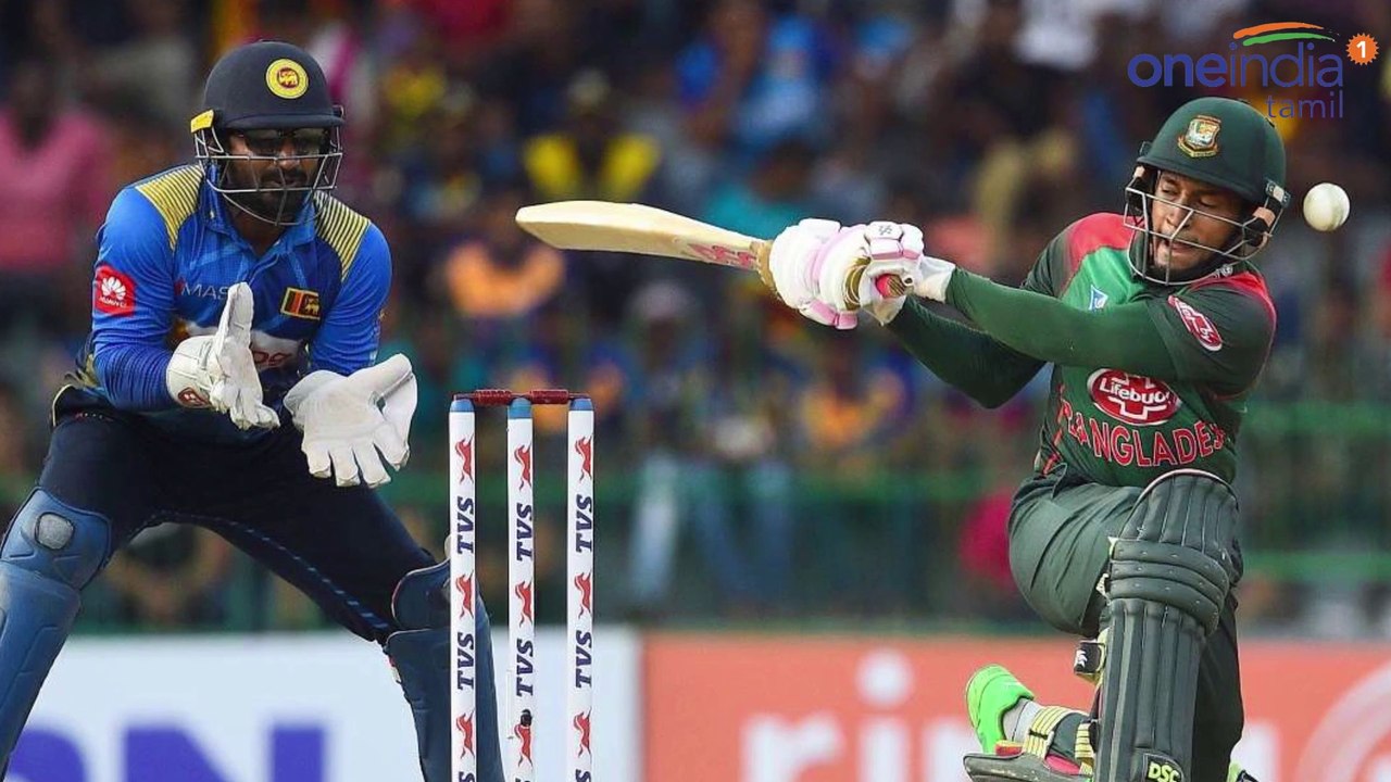 SL vs BAN | 44 மாசத்துக்கு பிறகு தொடரை கைப்பற்றிய இலங்கை அணி.. உற்சாகத்தில் ரசிகர்கள்- வீடியோ