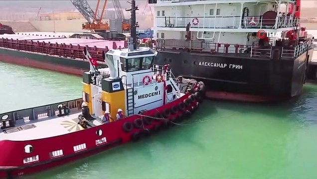 Akkuyu NGS’nin inşaatı devam eden 1 nolu ünitesinin ilk büyük boyutlu ekipmanı sahaya ulaştı