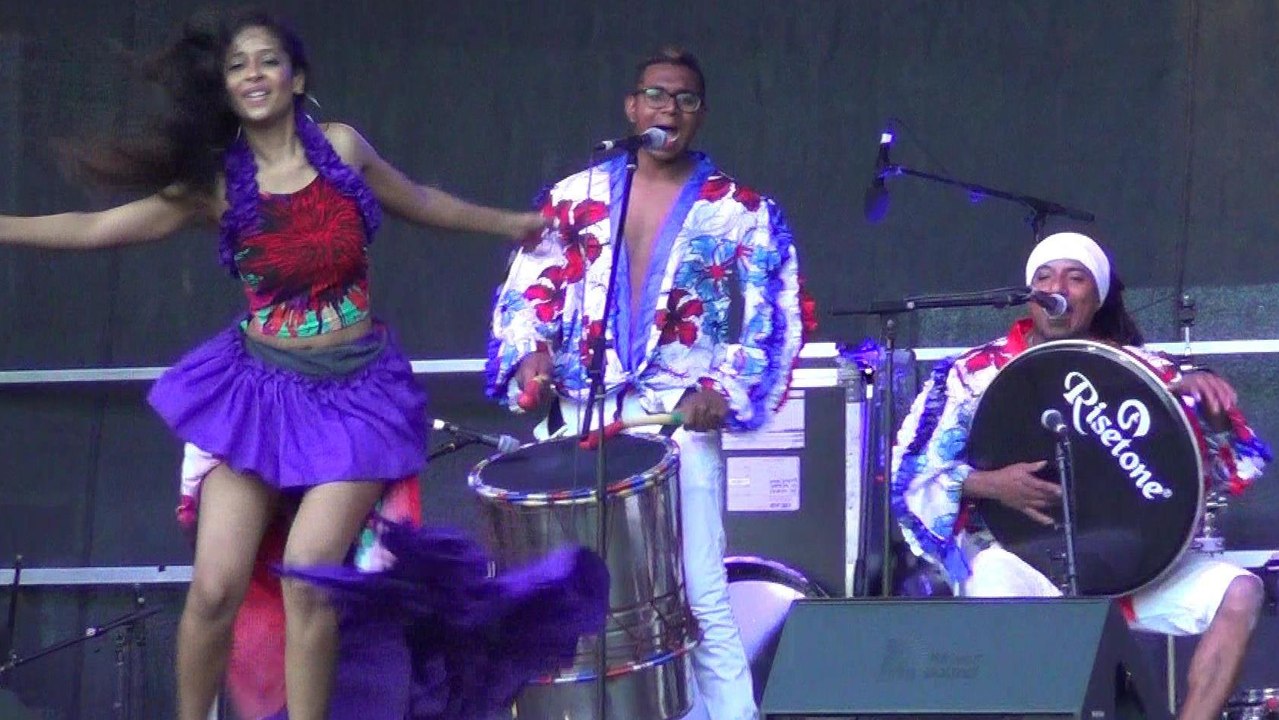 La Fay African Dancers , Richard Valdex, Bastille Festival 3, The Rocks ,Sydney, 14 Jul 2019