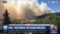 Incendie dans un massif du Var: les sapeurs-pompiers conseillent de 