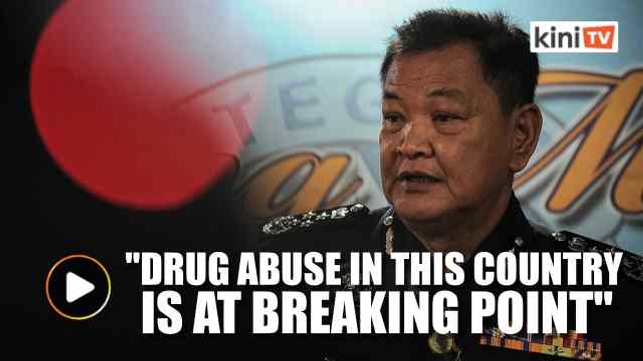Drug abuse in M'sia at a breaking point, we could reach the level in Colombia, says IGP