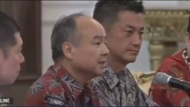 Presiden Jokowi Bertemu Bos Softbank, Tokopedia dan Grab di Istana