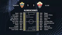 Resumen partido entre Almería y Elche Jornada 38 Segunda División