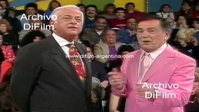 Gerardo Sofovich - Nazarena Velez - Mario Sanchez 1992