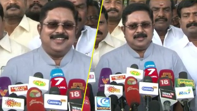 TTV Dinakaran : அங்கு ஒரு முடிவு.. இங்க ஒரு முடிவு.. தினகரன் பேட்டி- வீடியோ