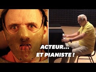 Anthony Hopkins fait du piano et il ne manque pas de talent