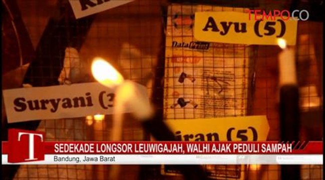 Sedekade-Longsor-Leuwigajah-Walhi-Ajak-Peduli-Sampah.flv