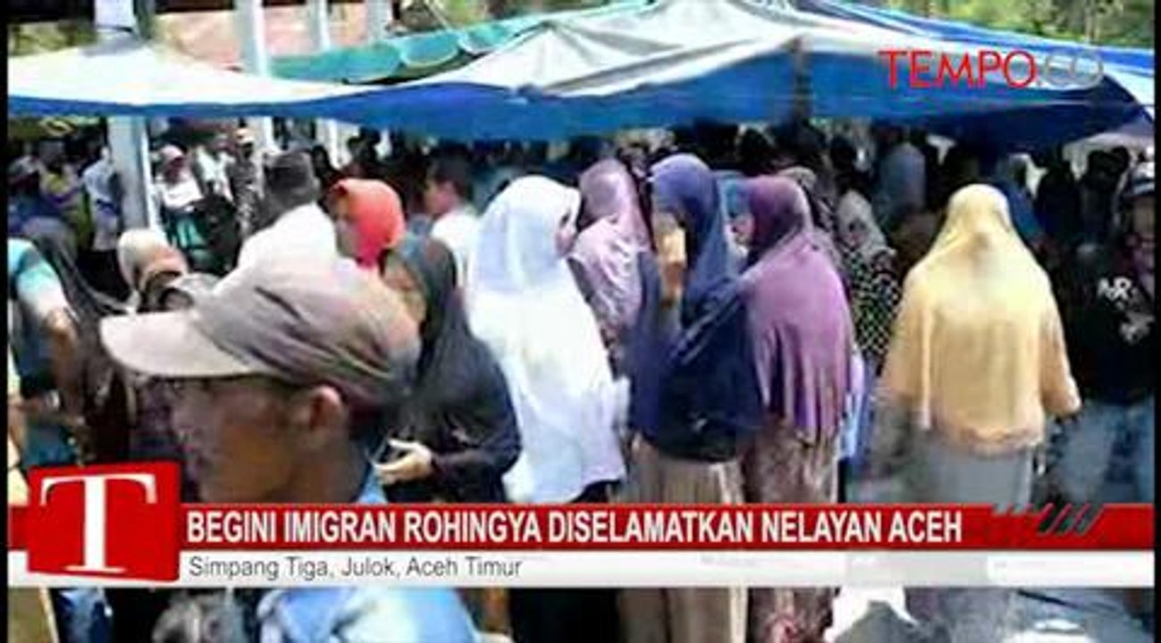 Begini-Imigran-Rohingya-Diselamatkan-Nelayan-Aceh.flv