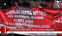 Aksi Topeng KAMMI Simbol Protes kepada Pemerintah