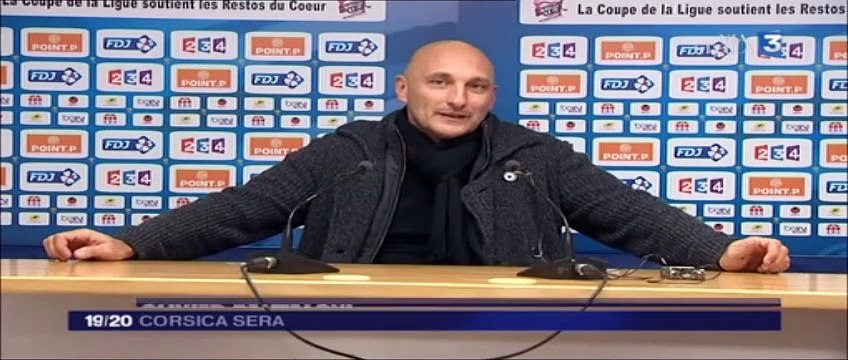 2014-12-16 - Résumé coupe de la Ligue AC Ajaccio-PSG (1-3) France 3 Corse