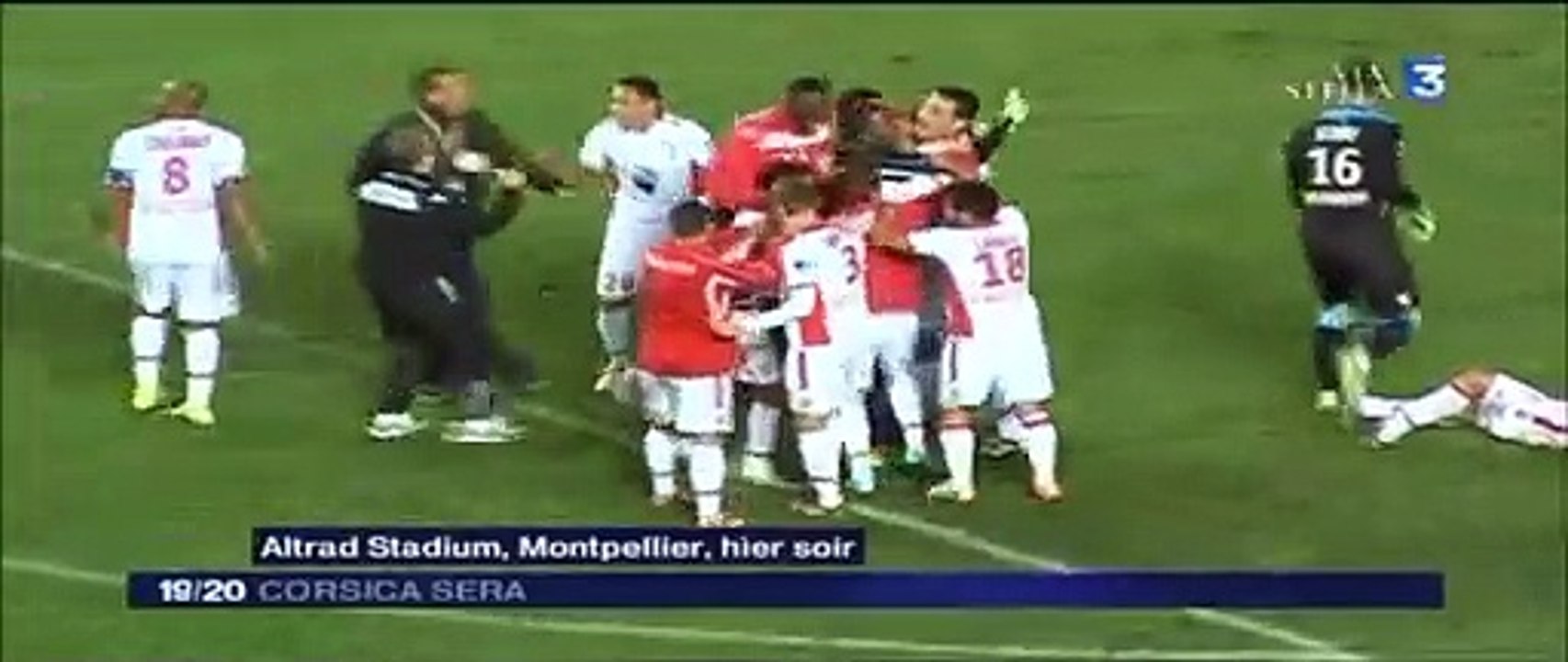 2014-10-28 - Résumé coupe de la Ligue Montpellier-AC Ajaccio (0-1)