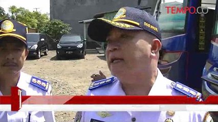 Sidak Persiapan Mudik, Dishub Temukan Bus Tak Layak Jalan