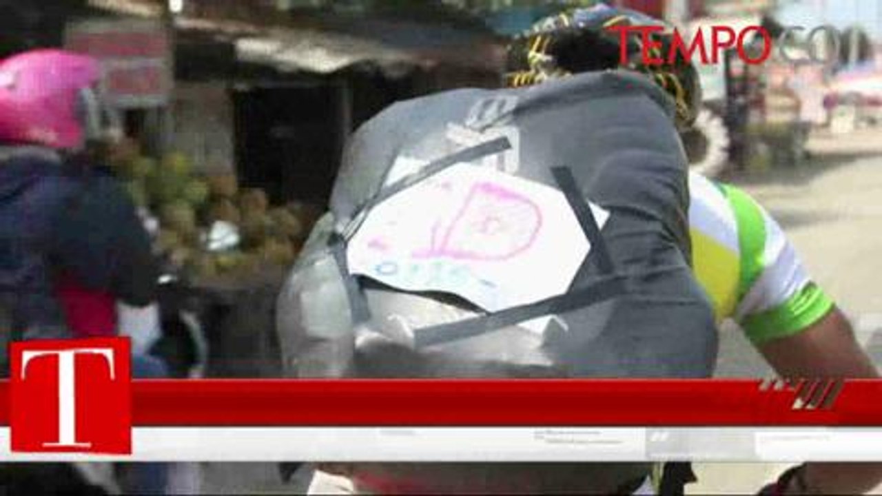 Mudik Unik, Berhari-hari Pria Ini Mengayuh Sepeda Menuju Klaten