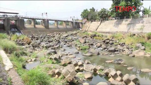 Debit Air Bendung Katulampa Merosot Drastis