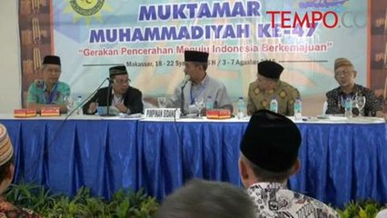 Ketua Umum PP Muhammadyah: "Koruptor Merusak Kehidupan"