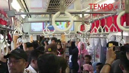 Begini Upacara HUT Kemerdekaan RI ke-70 di Kereta Api