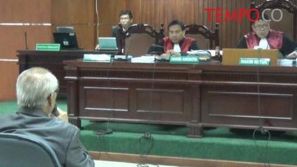 Di Sidang Tipikor, O.C. Kaligis Minta Rekeningnya Dibuka