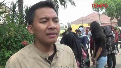 Demo Ricuh Mahasiswa Warnai Hari Jadi Untirta