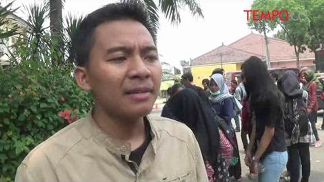Demo Ricuh Mahasiswa Warnai Hari Jadi Untirta