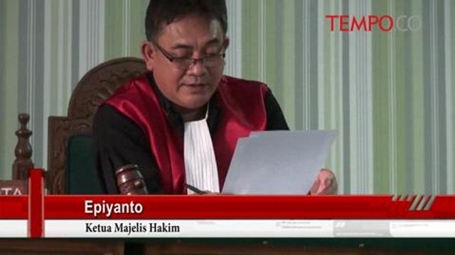 Pakai Sabu, Mantan Wakil Ketua DPRD Banten Divonis 1 Tahun Penjara