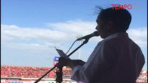 Buka Piala Presiden, Jokowi: Tak Masalah Indonesia Disanksi FIFA