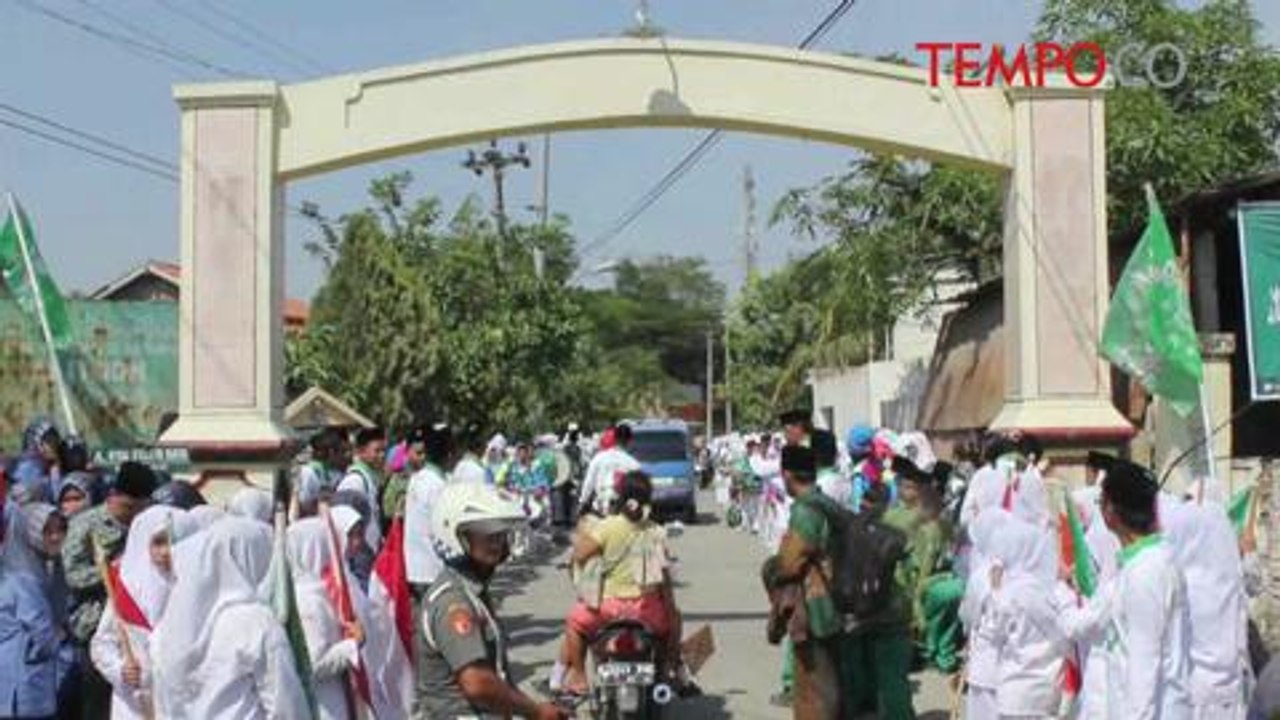 Meriahnya Perayaan Hari Santri Nasional di Dua Kota Ini