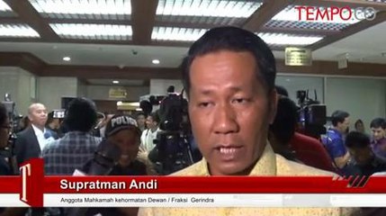 Apresiasi Setya Novanto, Supratman Andi: Itu Ksatria dan Wajib Dicontoh
