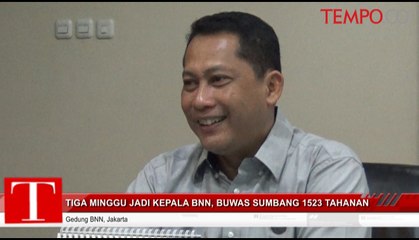 Tiga Minggu Jadi Kepala BNN, Budi Waseso Sumbang 1.523 Tahanan