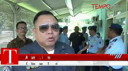 Terima Santunan, Istri Awak Pesawat T50i Menitikkan Air Mata