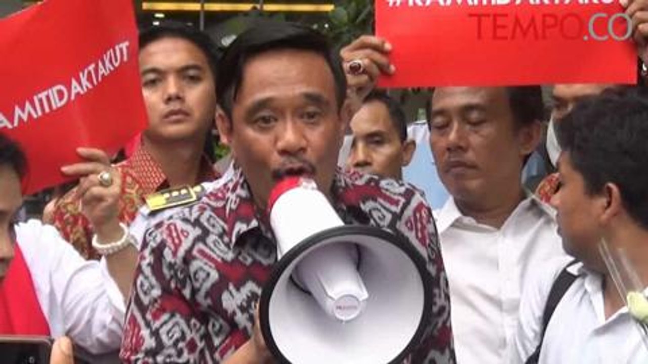 'KAMITIDAKTAKUT' Aksi Solidaritas Lawan Terorisme