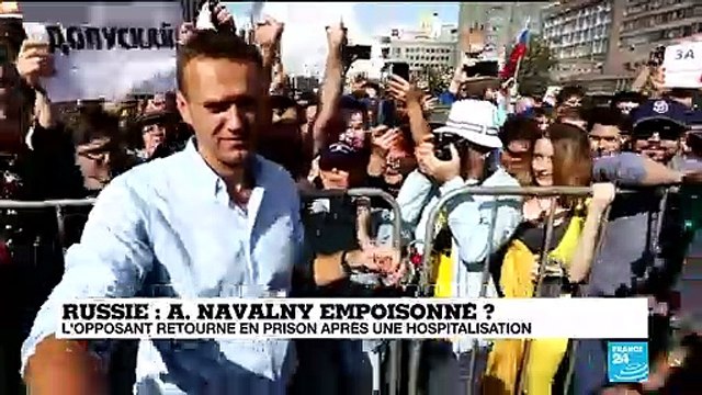 L'opposant numéro 1 au Kremlin Alexeï Navalny retourne en prison après une hospitalisation
