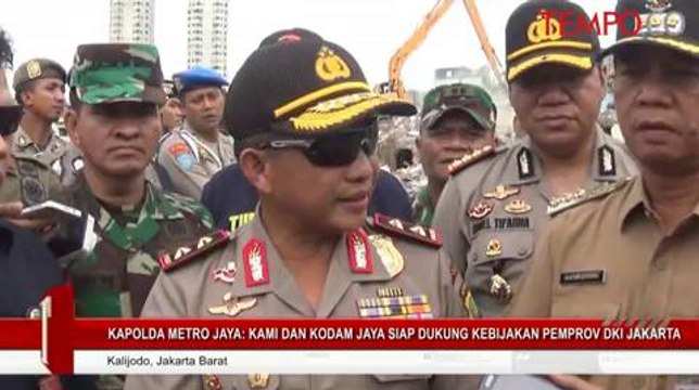 Kapolda Metro Jaya: Kami dan Kodam Jaya Siap Dukung Kebijakan Pemprov DKI Jakarta
