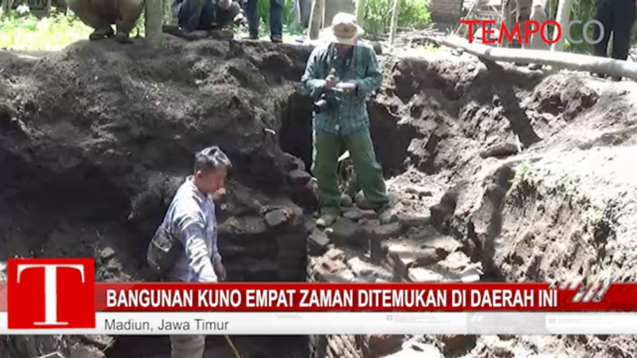 Bangunan Kuno Empat Zaman Ditemukan di Daerah Ini