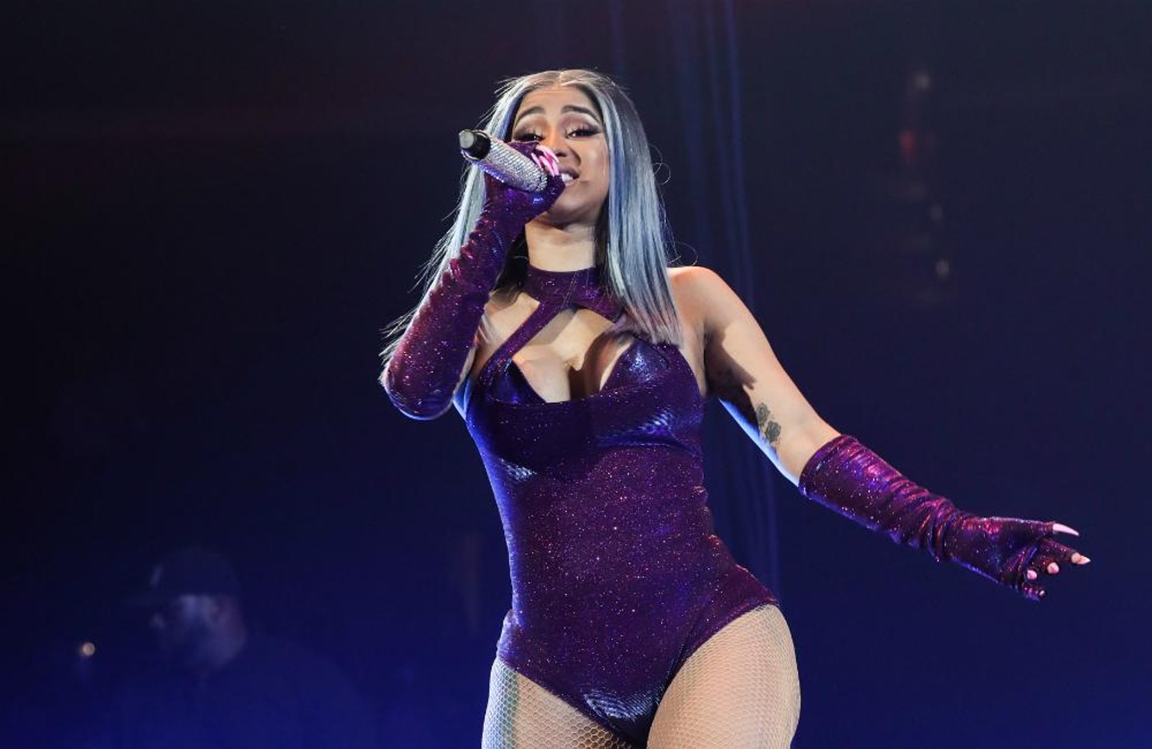 ⁣Cardi B misses daughter's first steps
