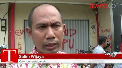 Gagal Berangkat, Jemaah Umroh Segel dan Lempari Telur Kantor Travel