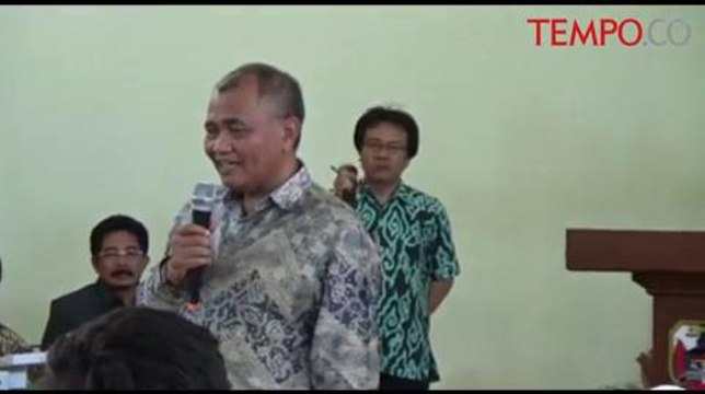Curhat Ketua KPK Agus Rahardjo di Almamaternya