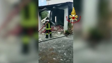 Francavilla Fontana (BR) - Esplosione di una villetta (29.07.19)