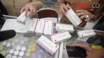 Ditutup, Apotek Jual Ratusan Boks Obat Psikotropika