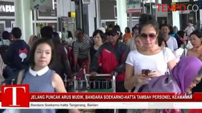 Jelang Puncak Arus Mudik, Bandara Soekarno-Hatta Tambah Personel Keamanan
