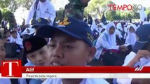 Puluhan Ribu Pelajar Ikuti MOS Bela Negara