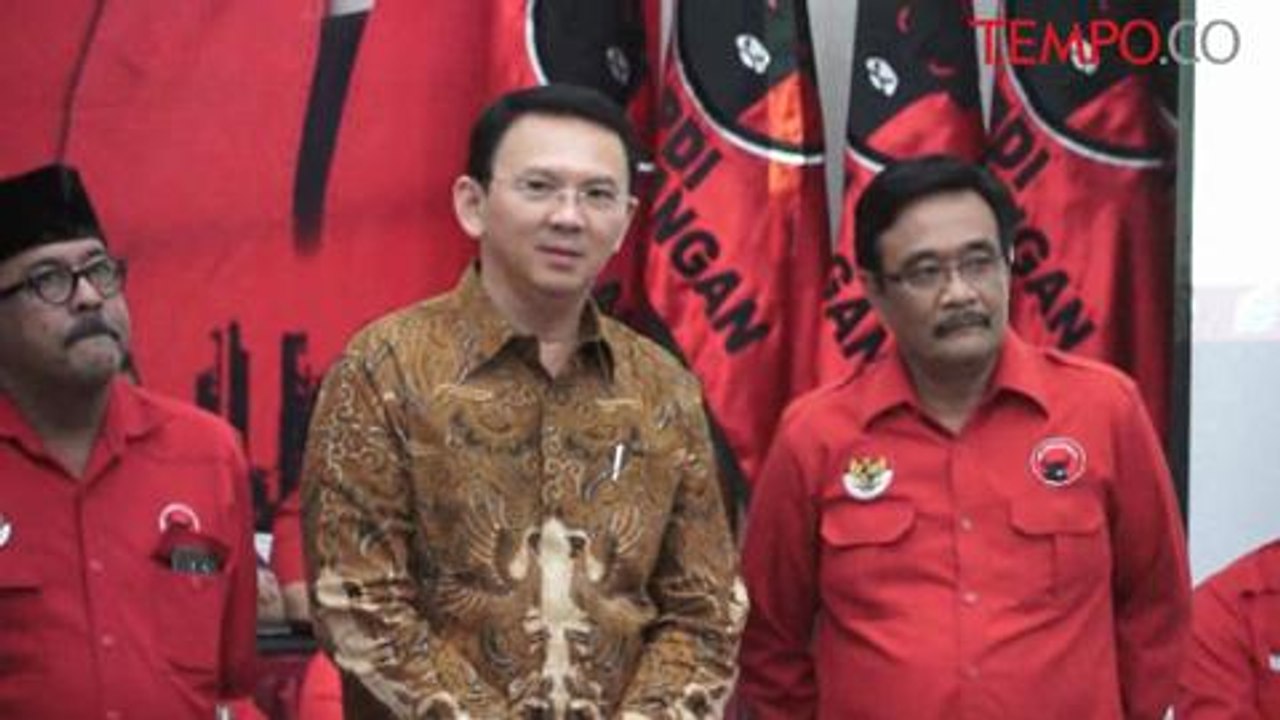 PDI Perjuangan Akhirnya Usung Ahok-Djarot Untuk Pilkada DKI Jakarta