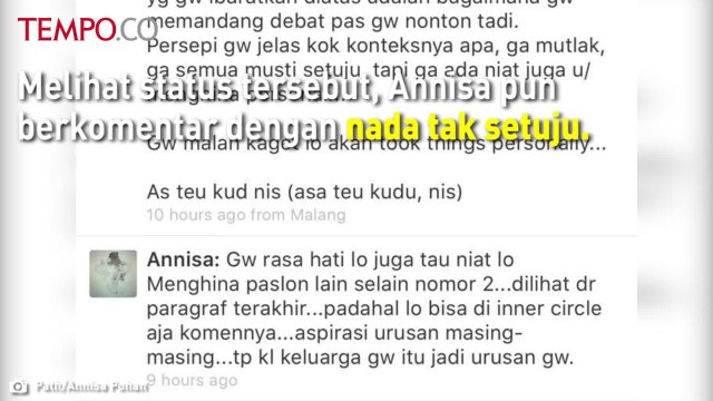 Usai Panas di Path, Annisa Pohan Akhirnya Minta Maaf