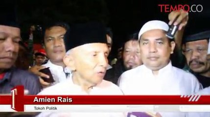 Amien Rais: Langkah Hukum Ahok Segera Berjalan