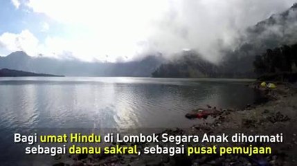 Segara Anak, Danau Kaldera Tertinggi di Dunia