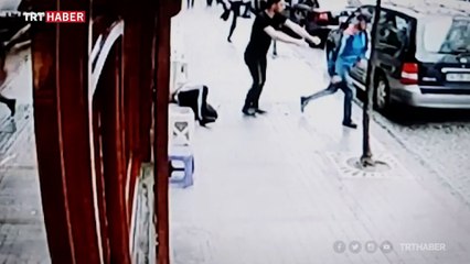 Rize'de tepki çeken darp olayının yeni görüntülerine ulaşıldı