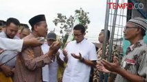 Saat Kampanye Sandiaga Berdoa Untuk Lapangan Yang Menjadi Sengketa